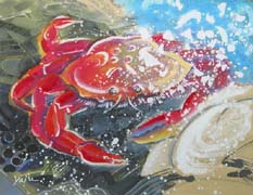 Crab and Wave